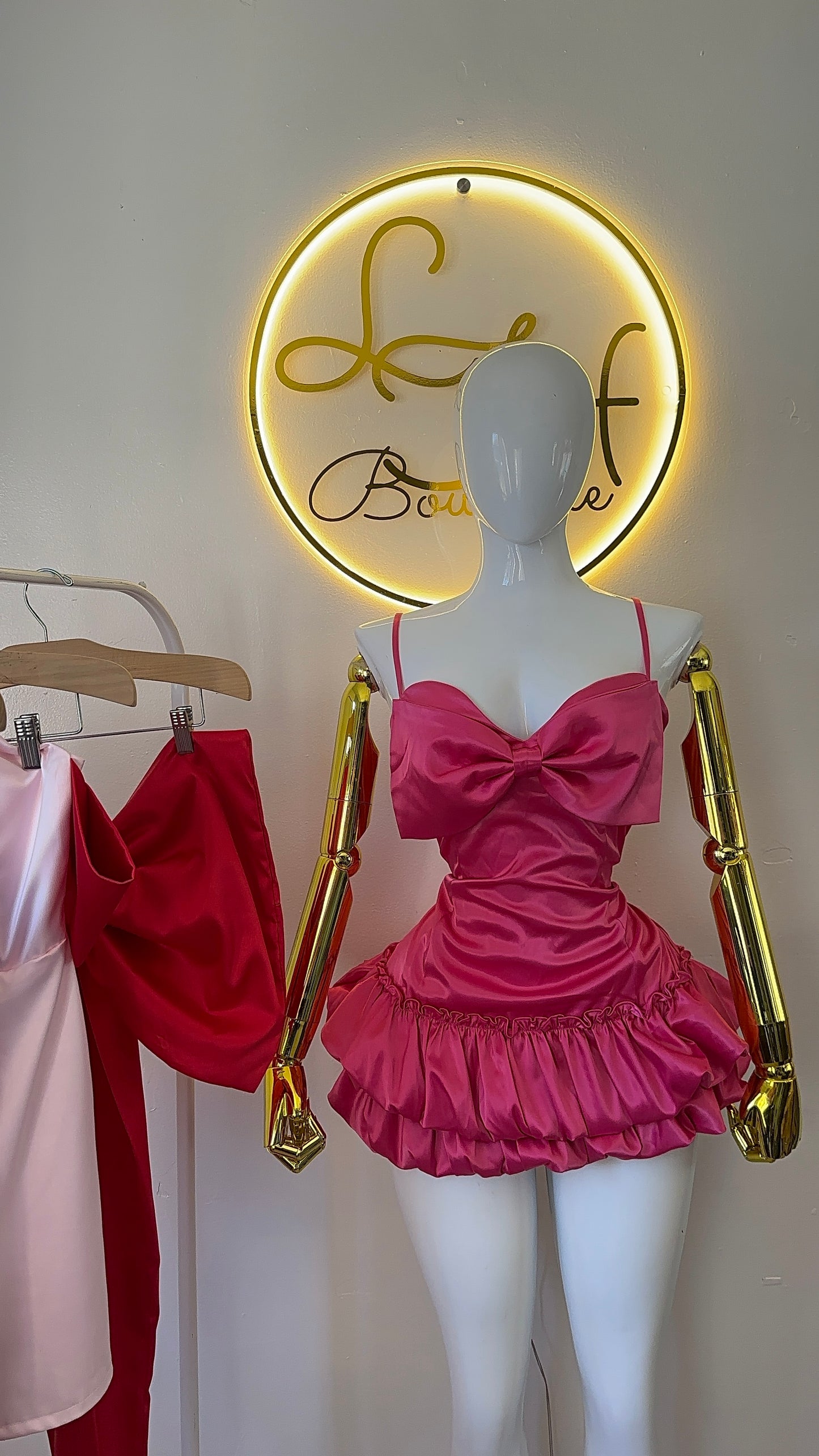 Vestido coquete pinkis
