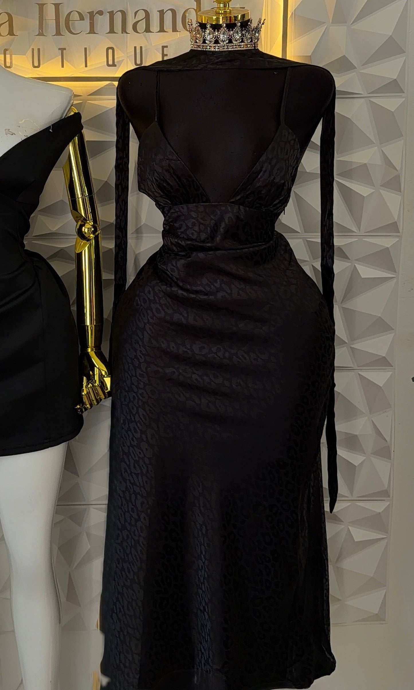 Vestido elegante largo