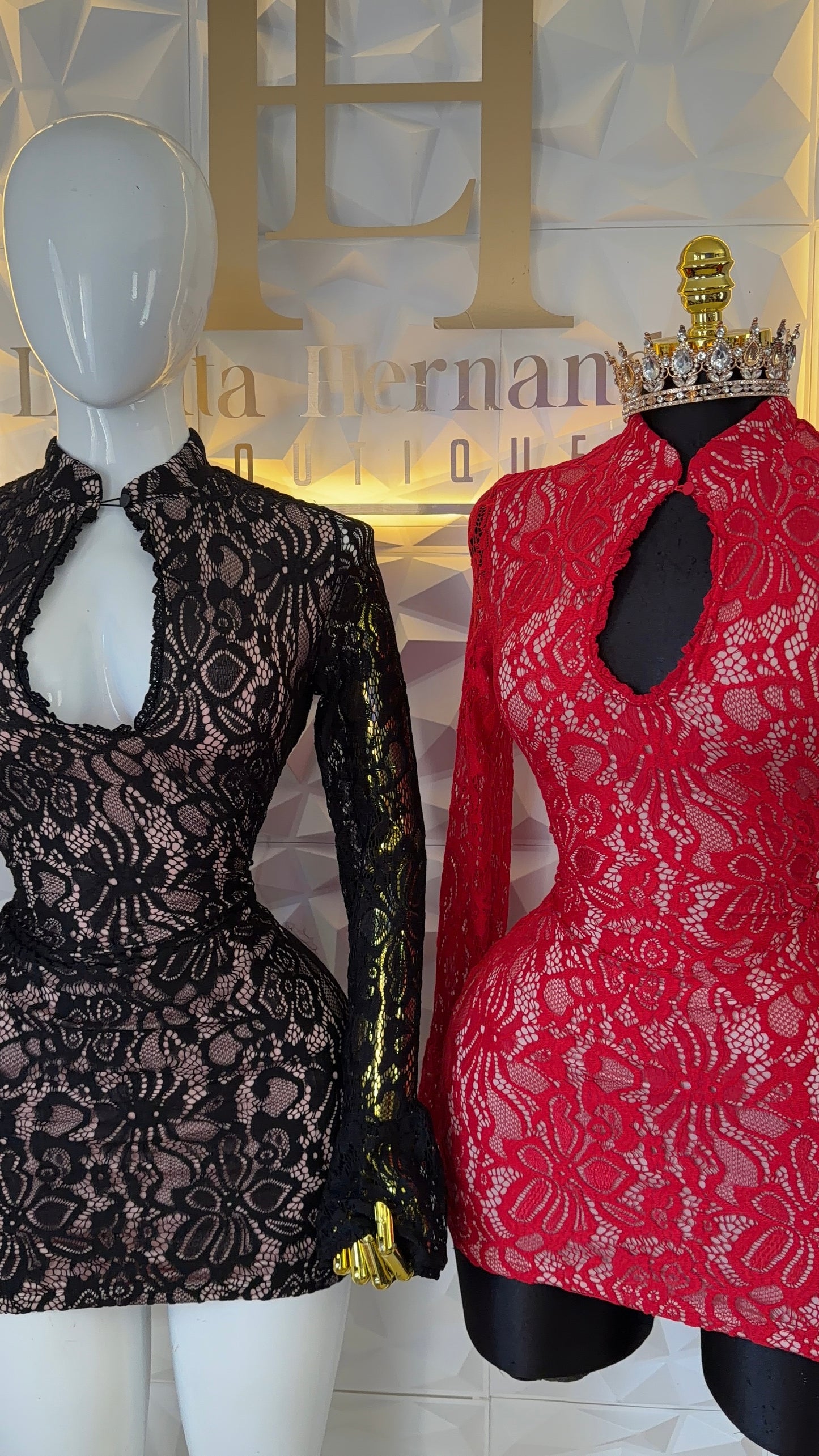 Vestido encaje