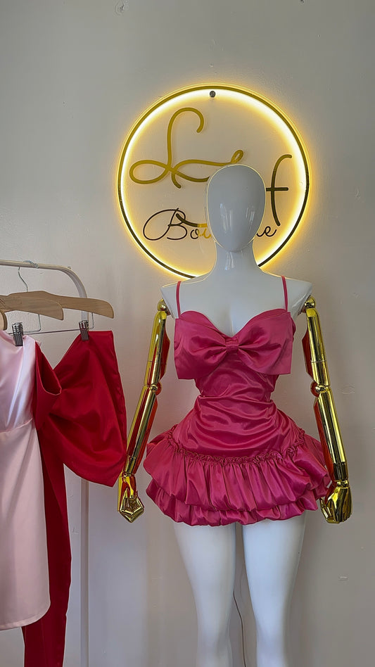 Vestido coquete pinkis