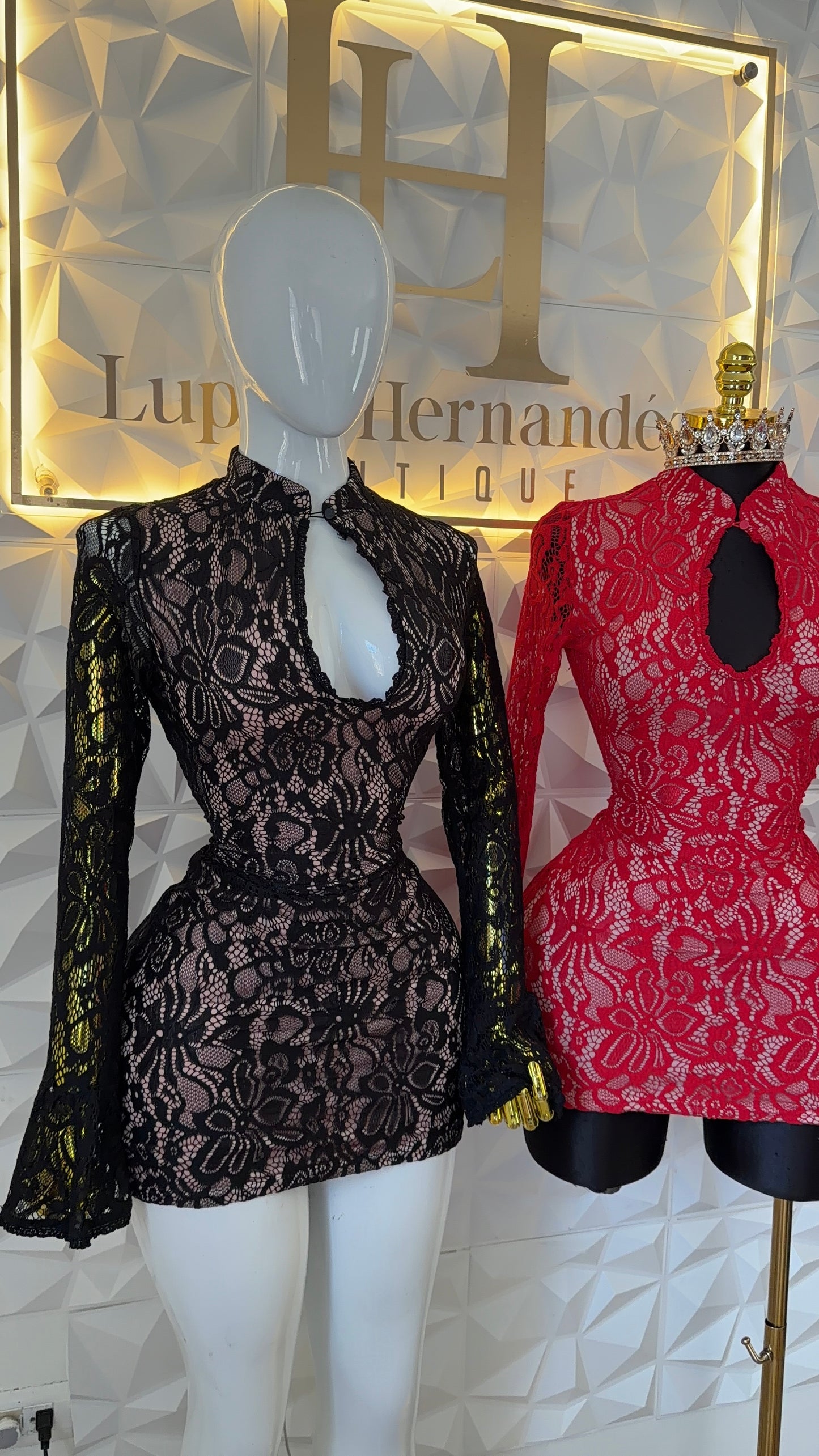 Vestido encaje