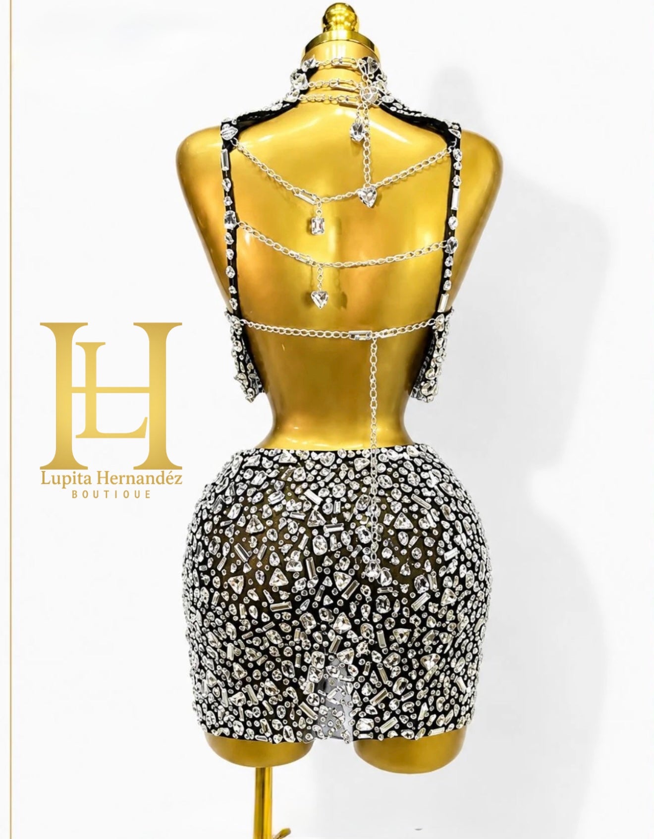 Conjunto de Piedreria negro
