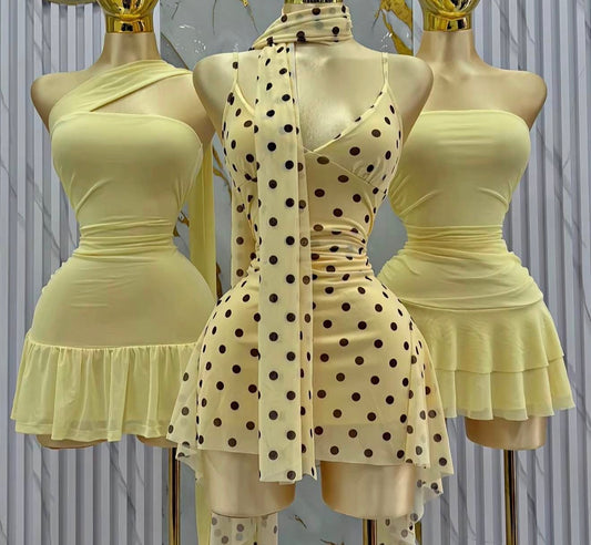 Vestido  lunares