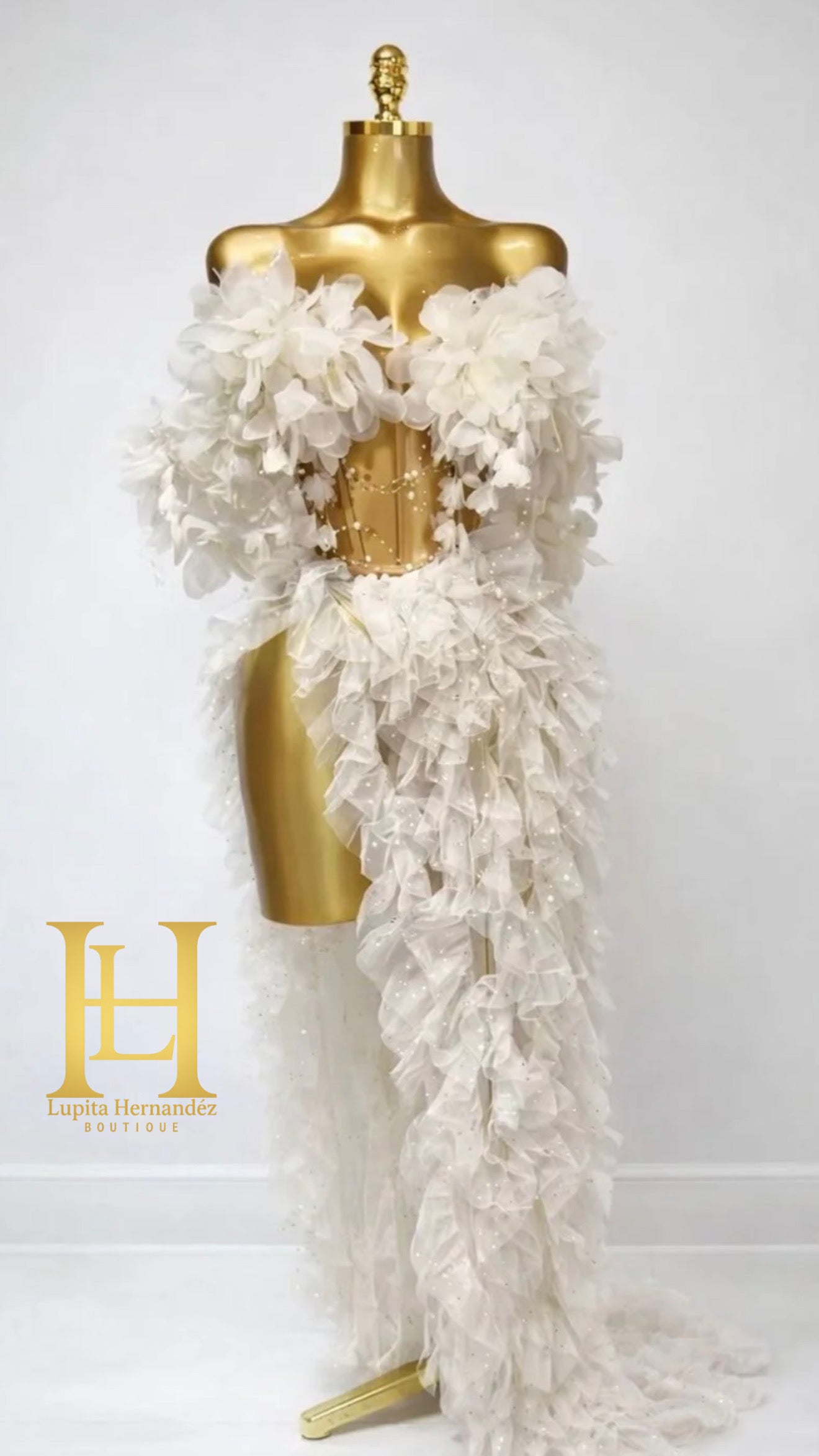 Vestido premium blanco