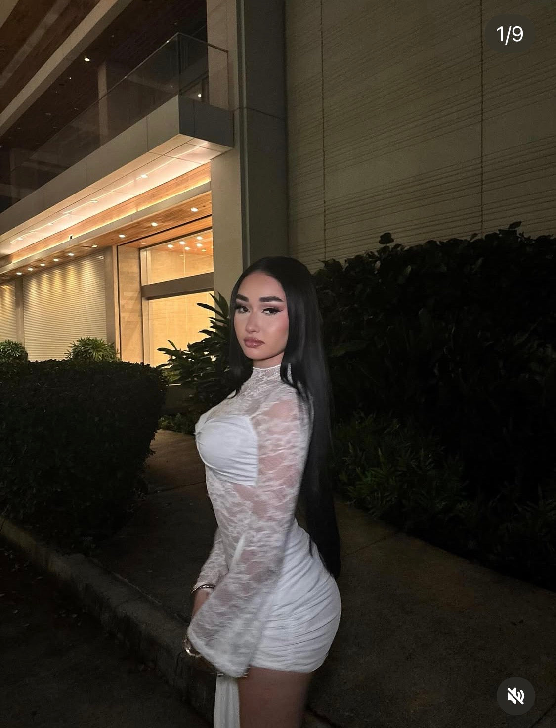Vestido encaje blanco