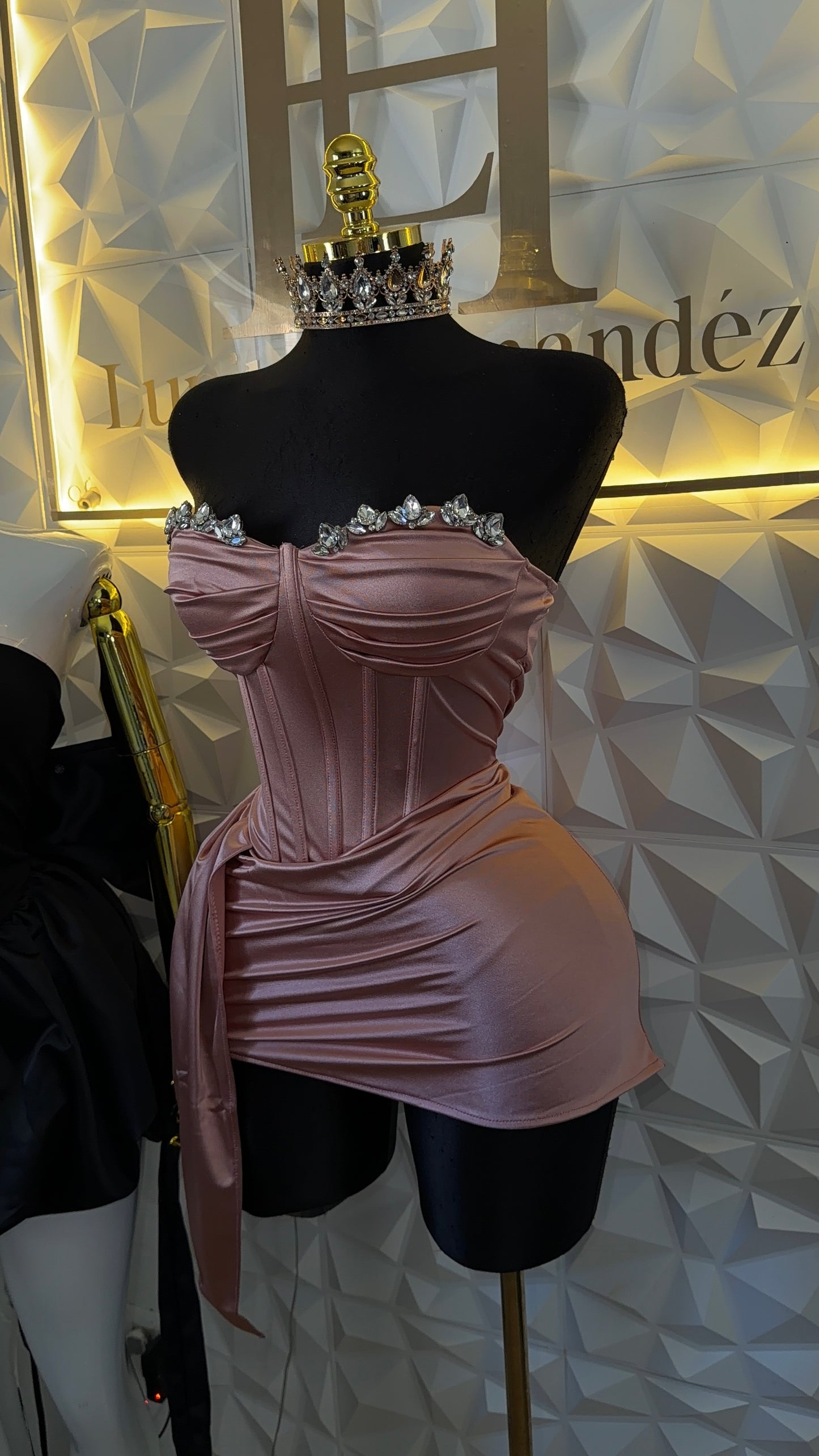 Vestido corset Pink