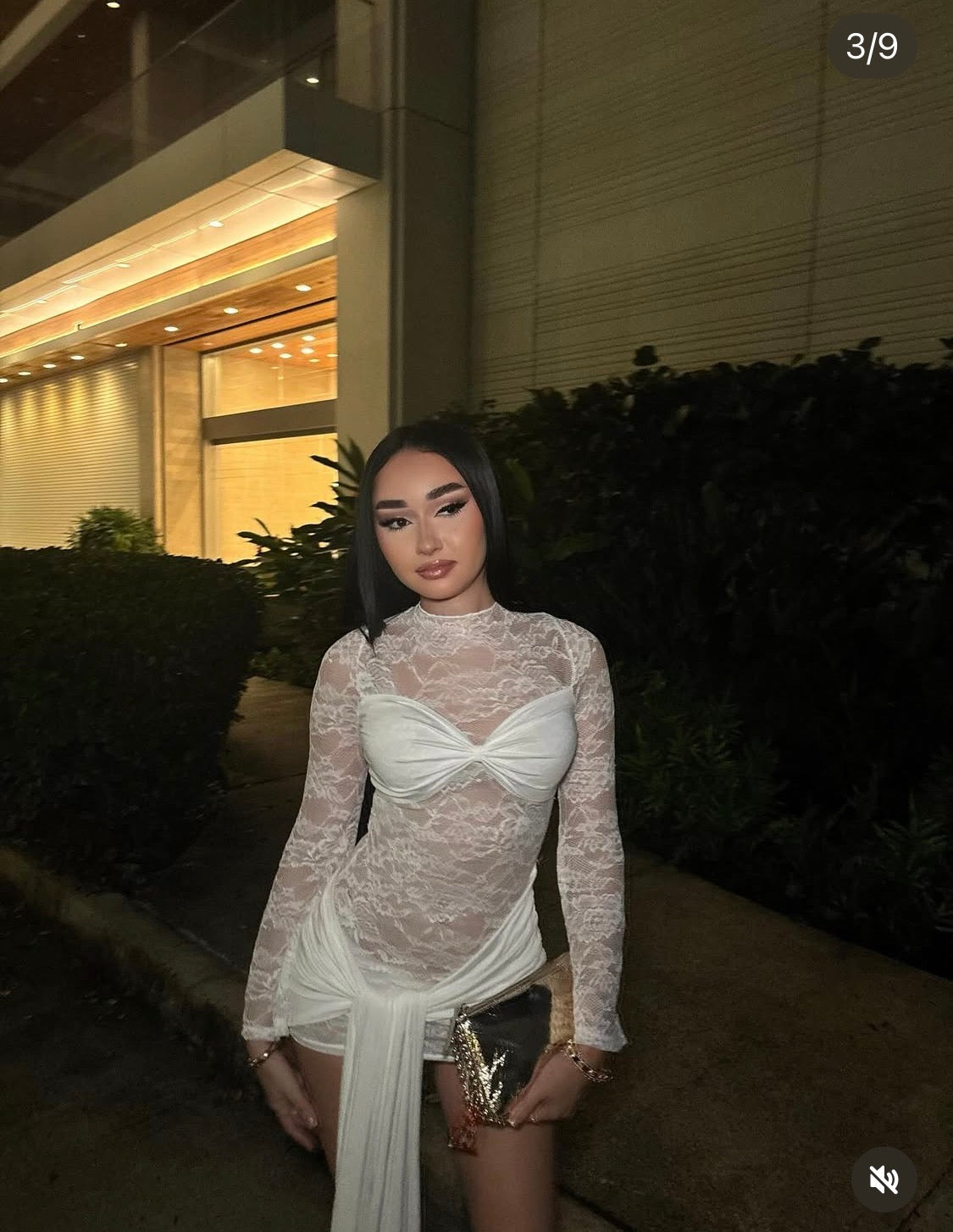 Vestido encaje blanco