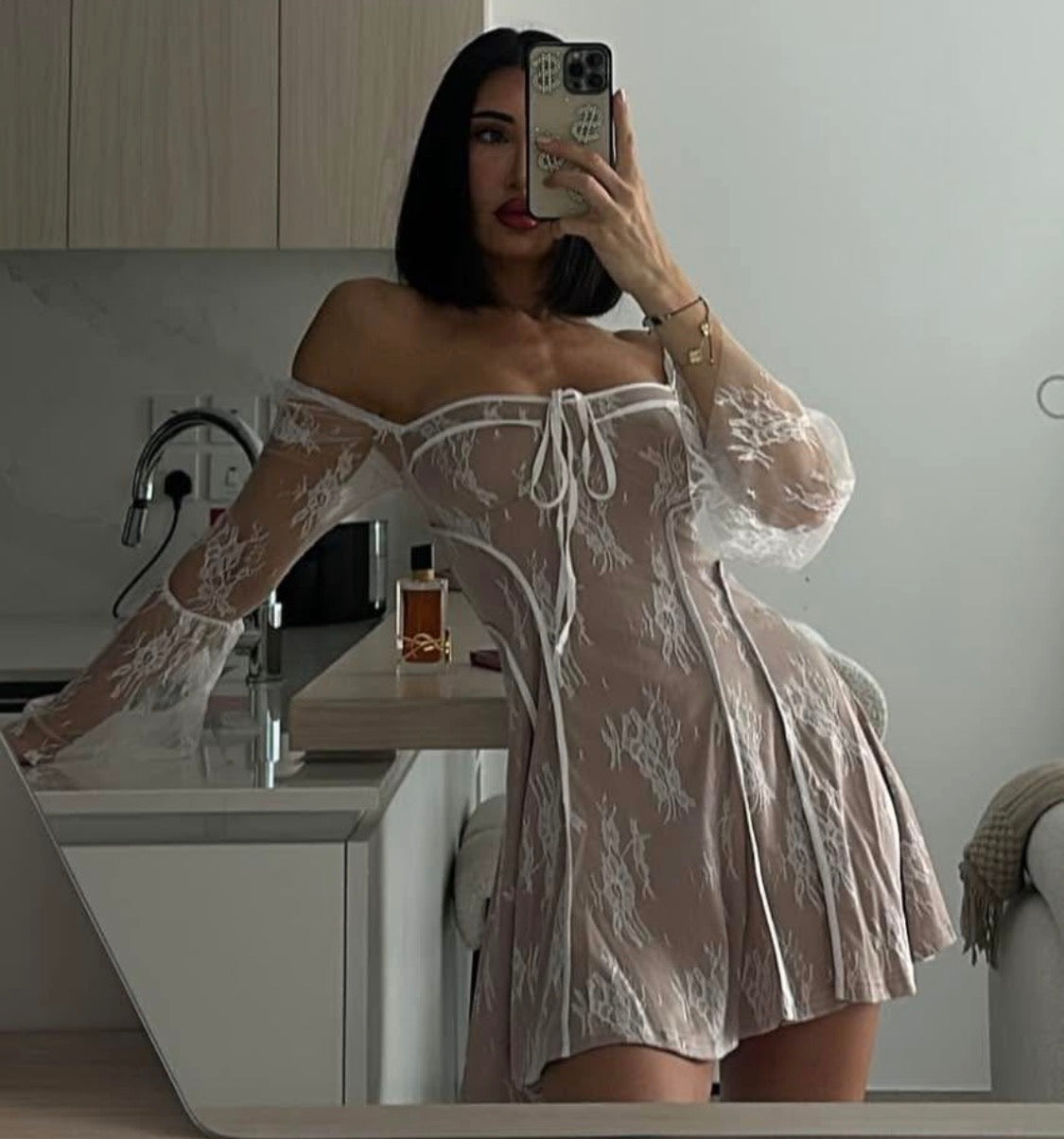 Vestido encaje