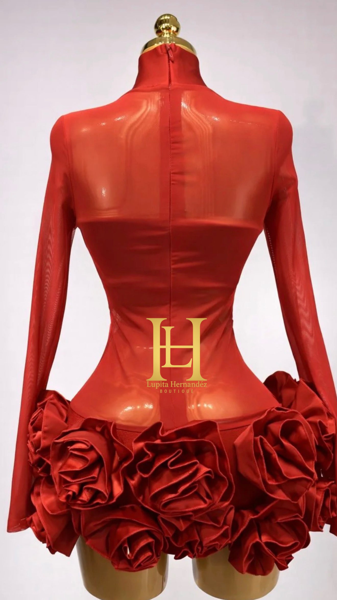 Vestido bandaje con flores