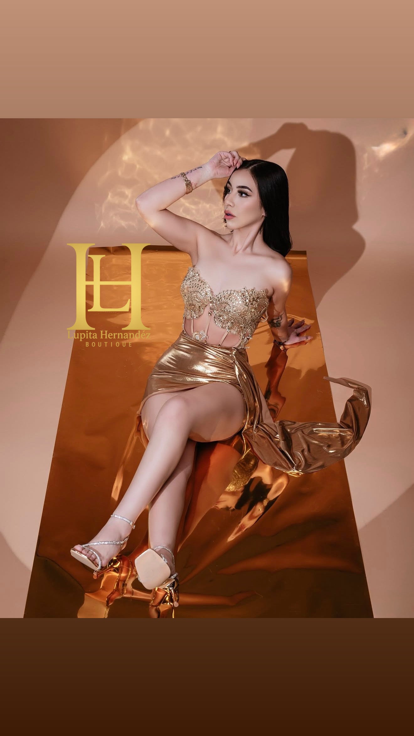 Conjunto metálico de corset