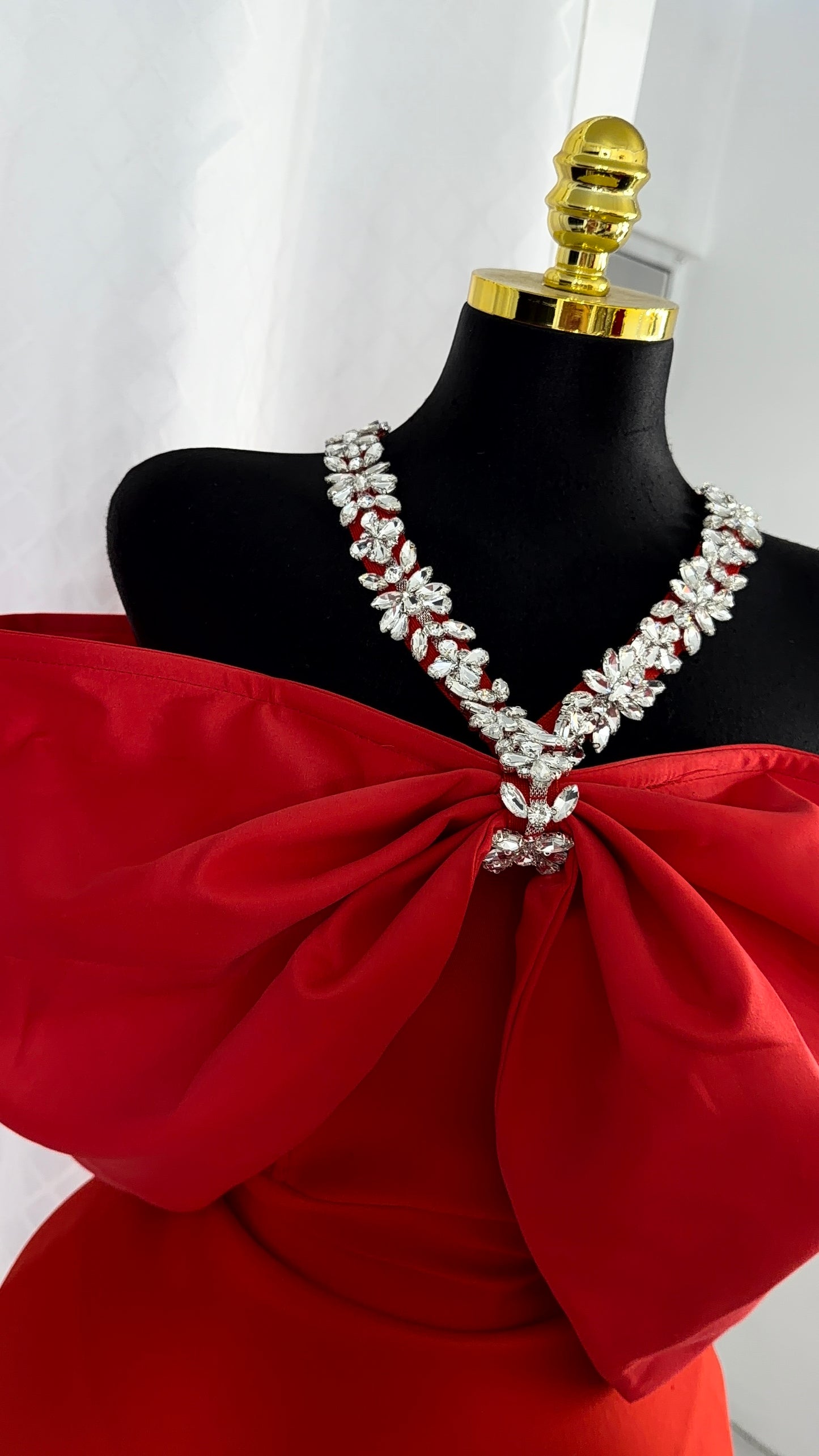 Vestido súper moño