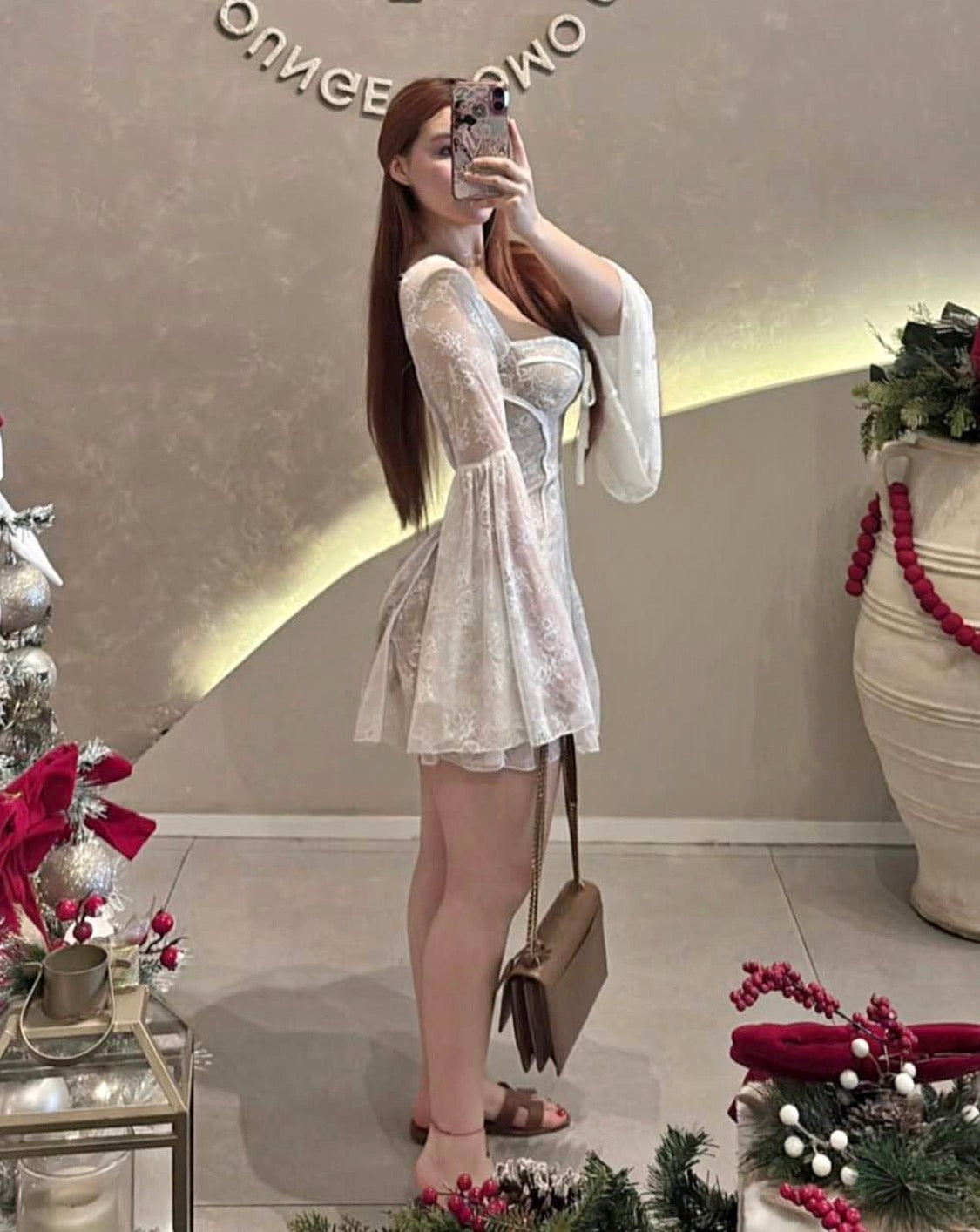 Vestido encaje