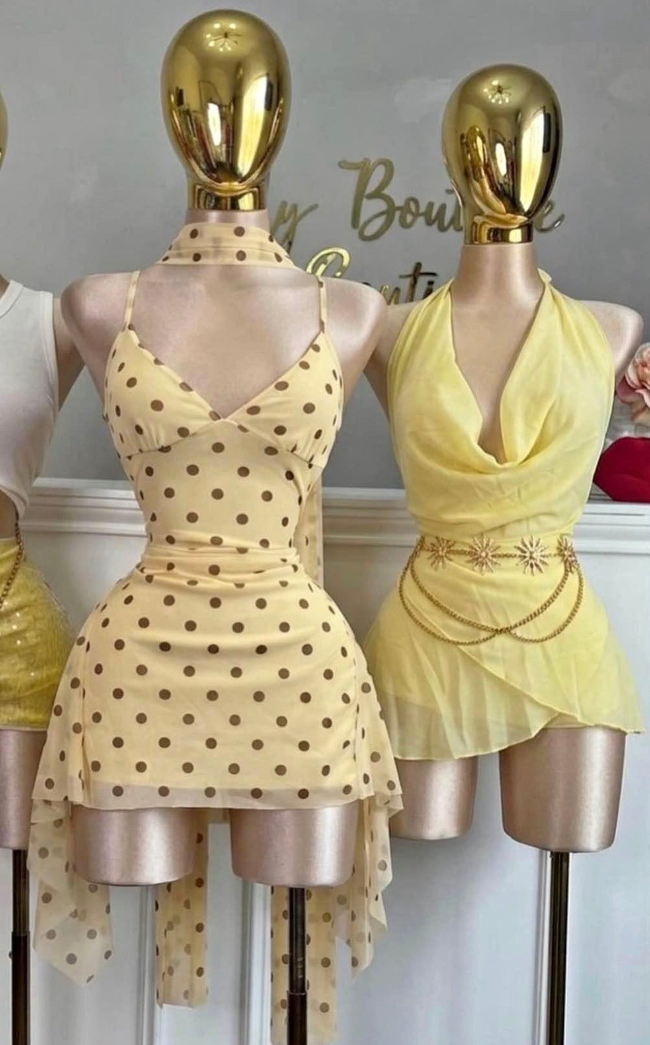 Vestido  lunares