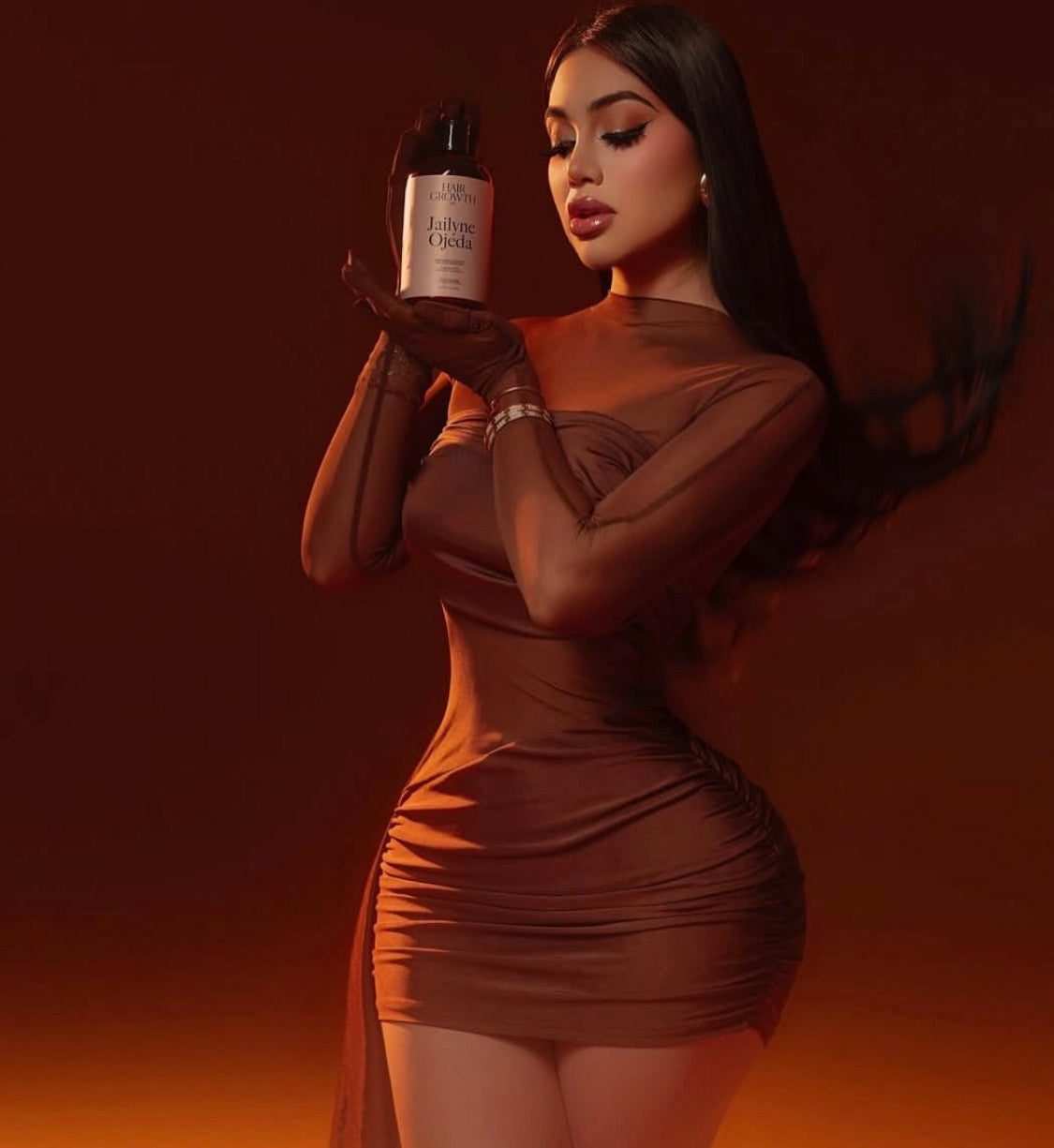 Vestido caramel