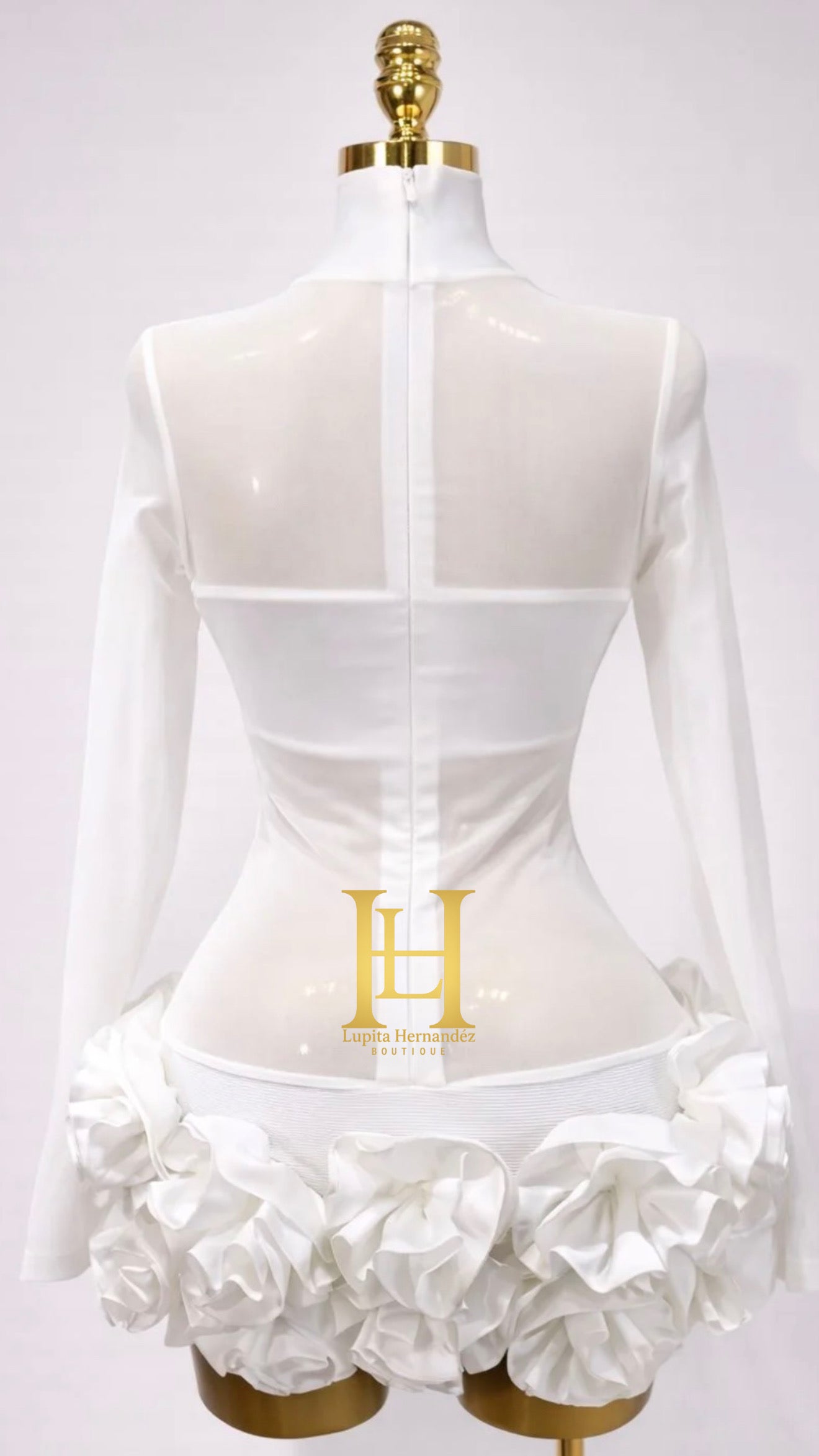 Vestido bandaje con flores