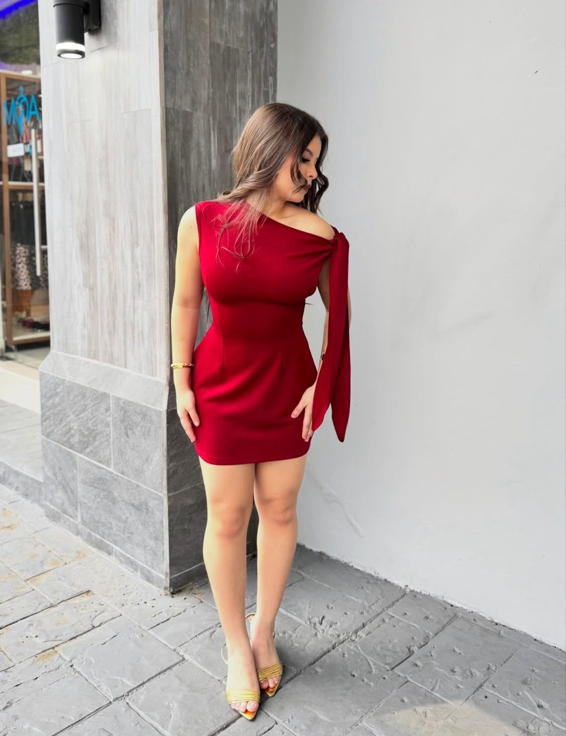 Vestido lazo
