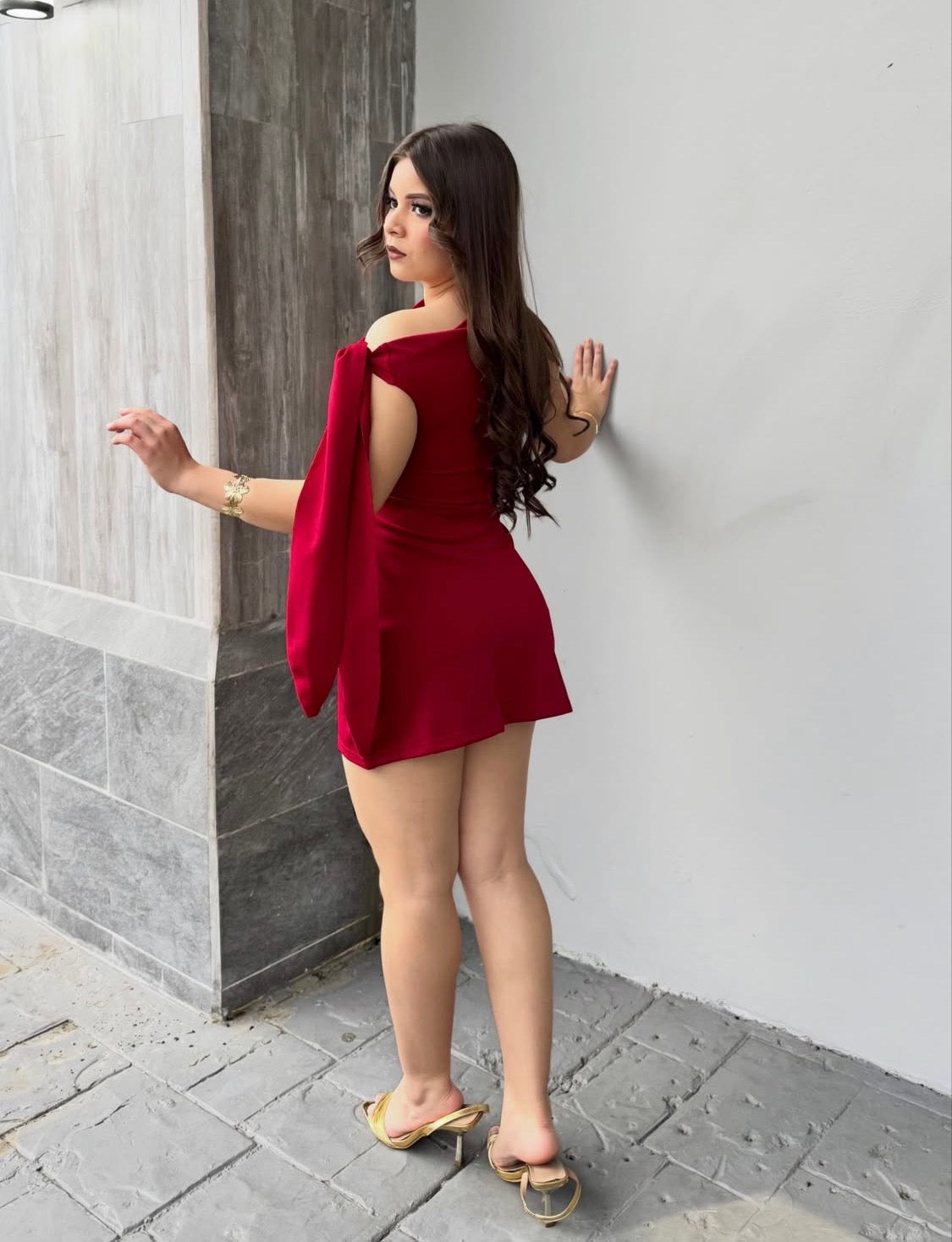 Vestido lazo