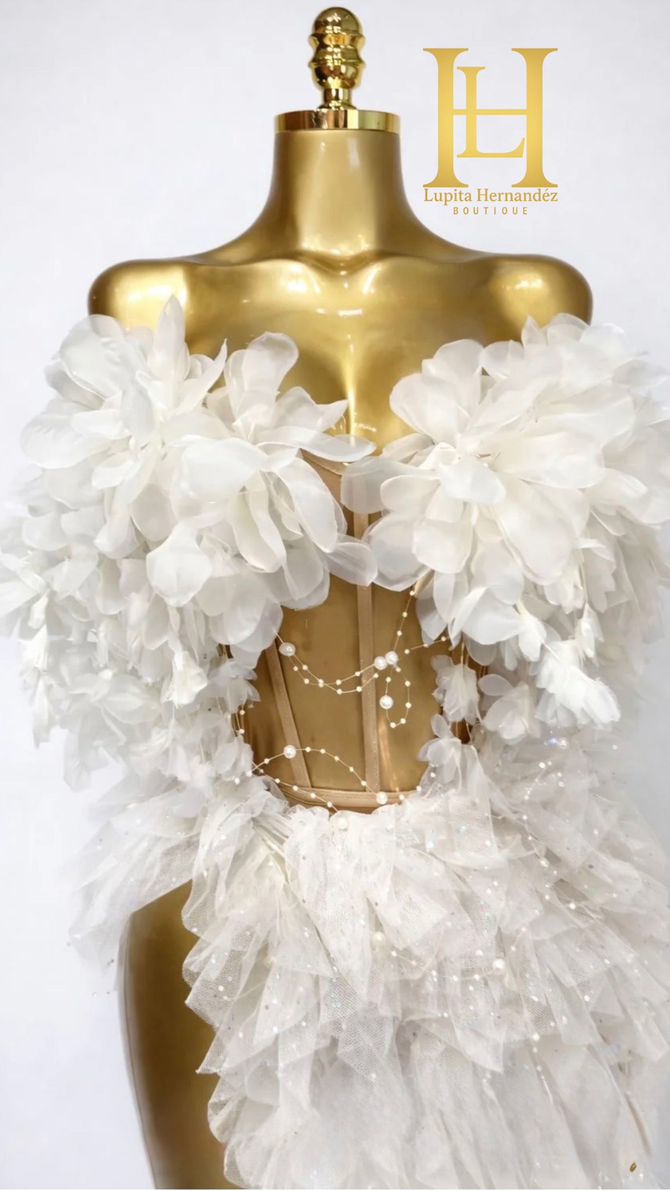 Vestido premium blanco