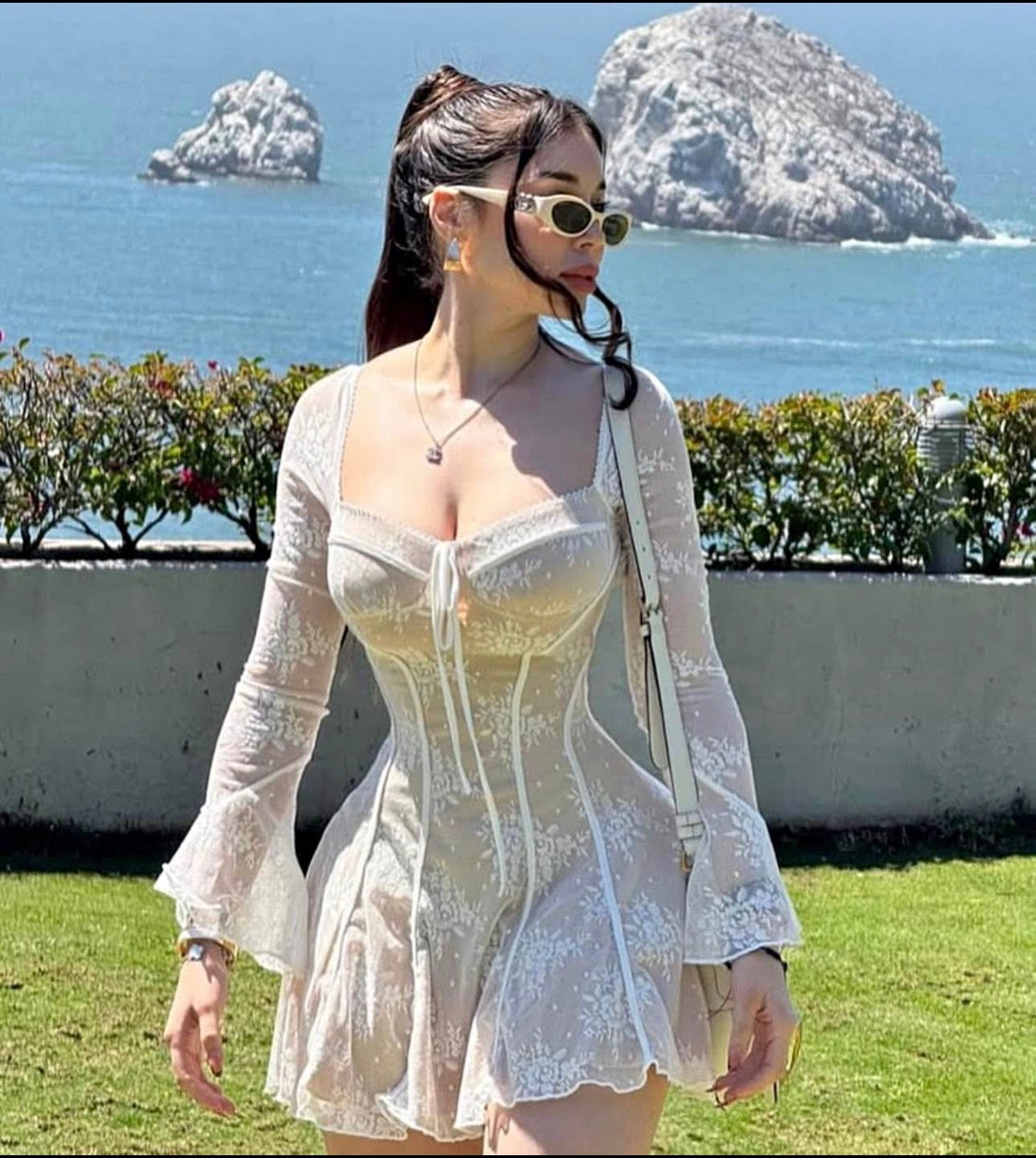 Vestido encaje