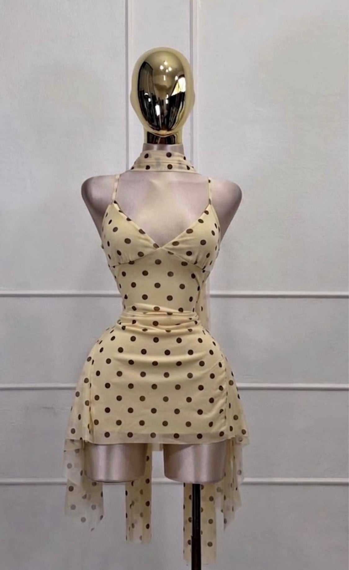 Vestido  lunares