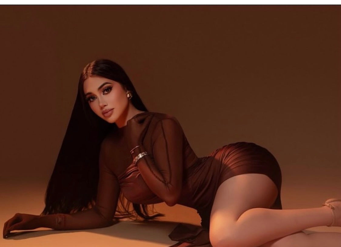 Vestido caramel