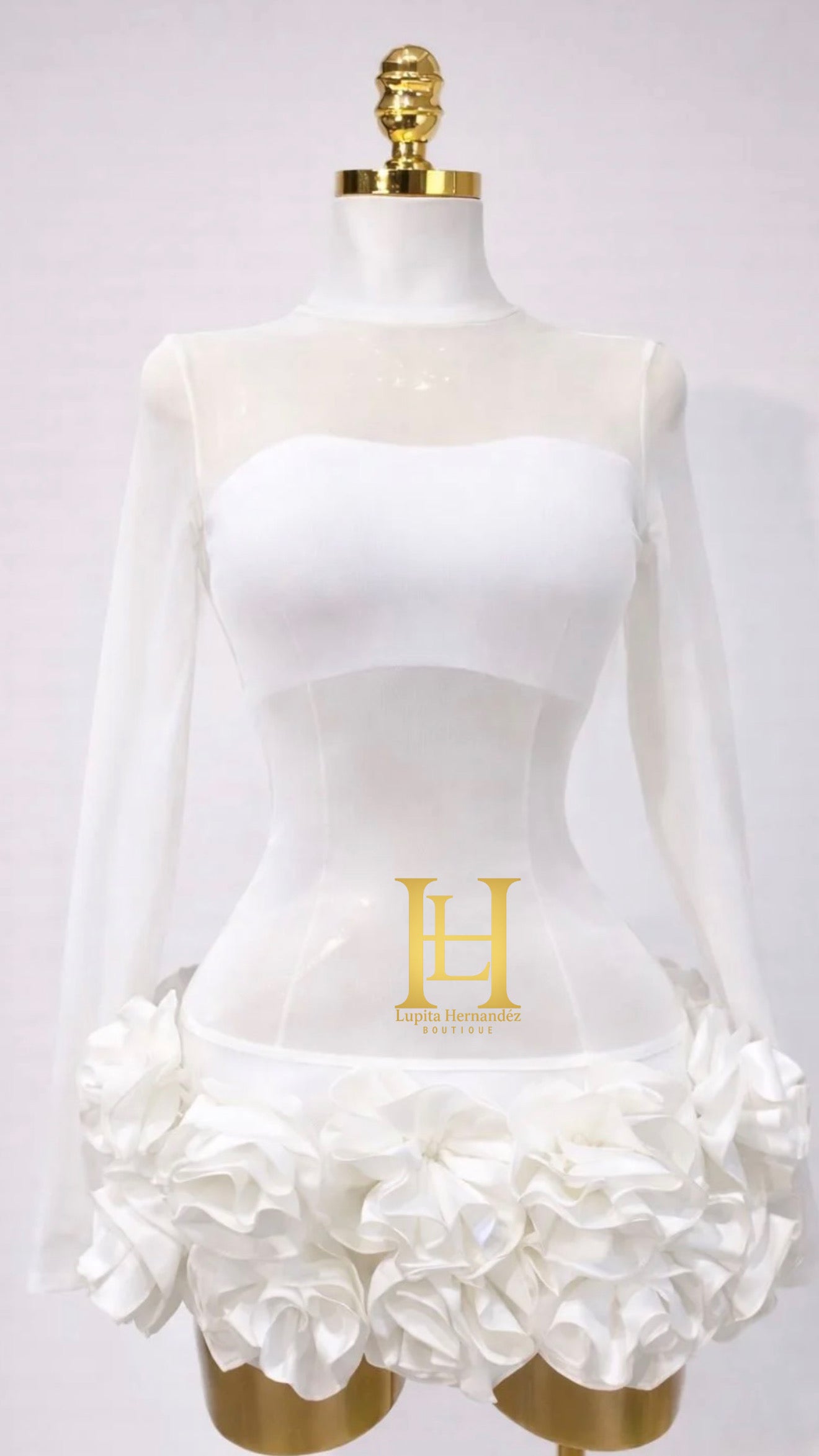 Vestido bandaje con flores