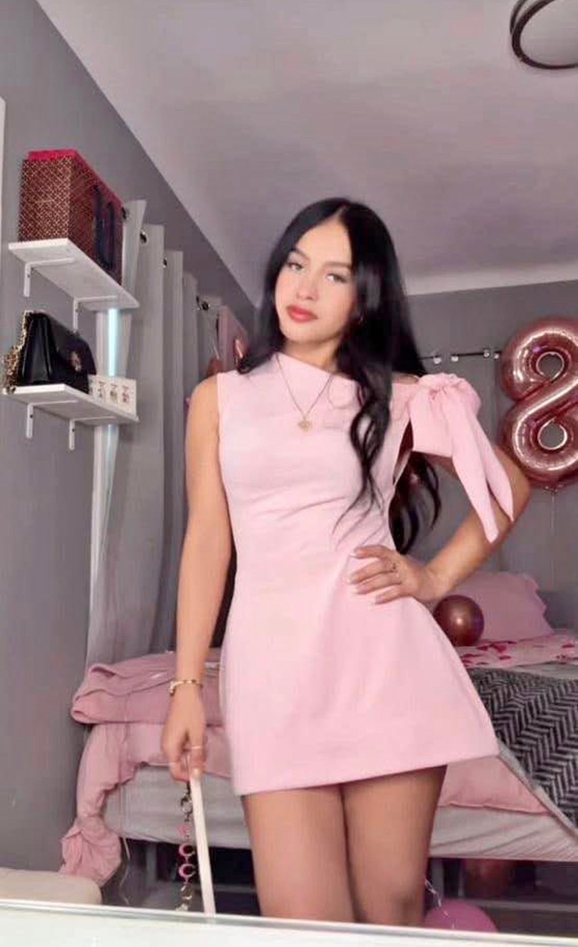 Vestido lazo