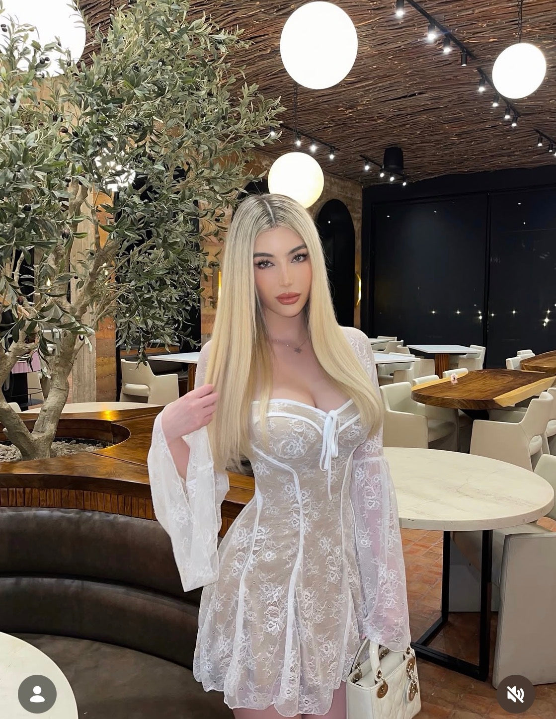 Vestido encaje