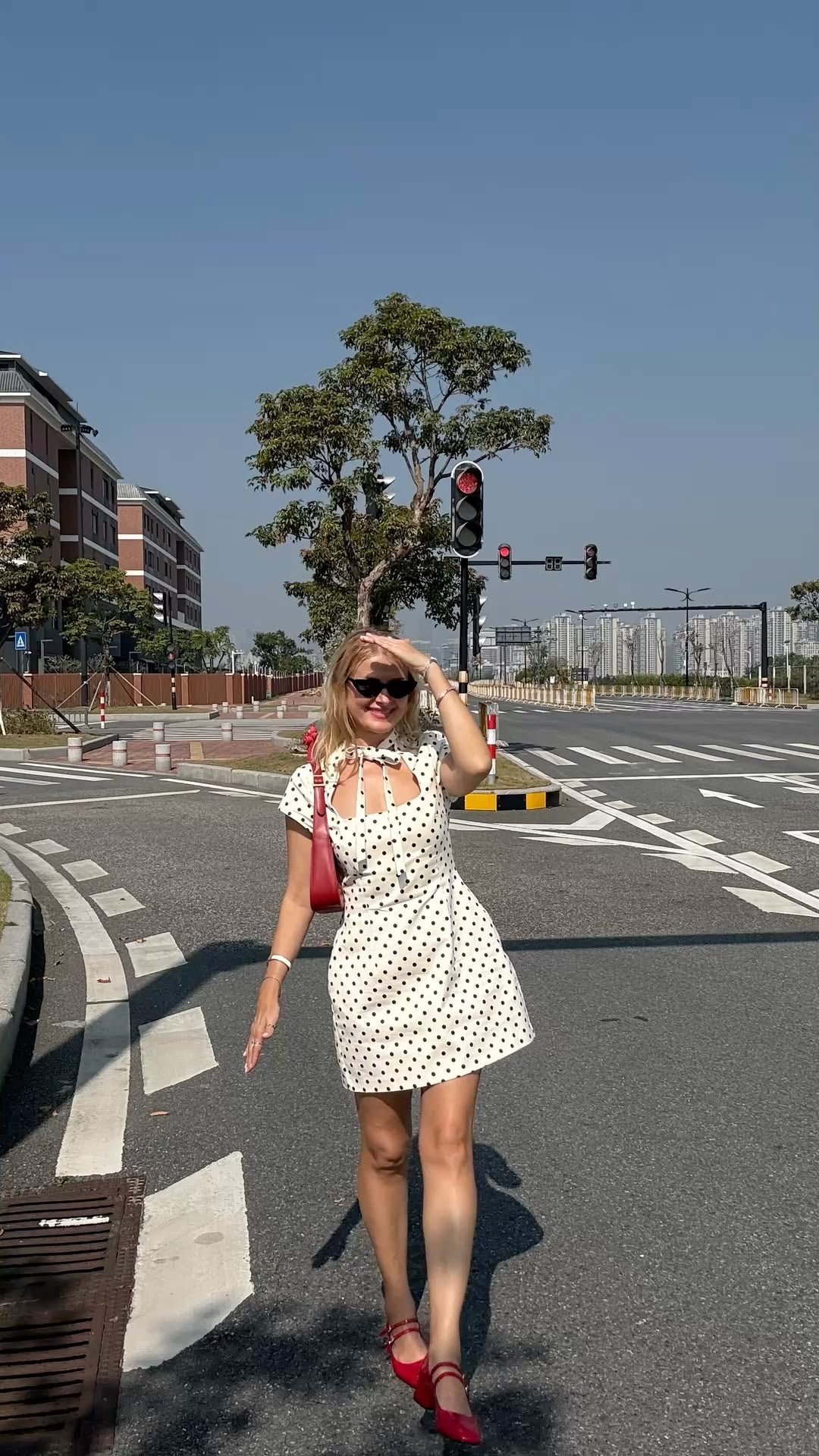 Vestido polka