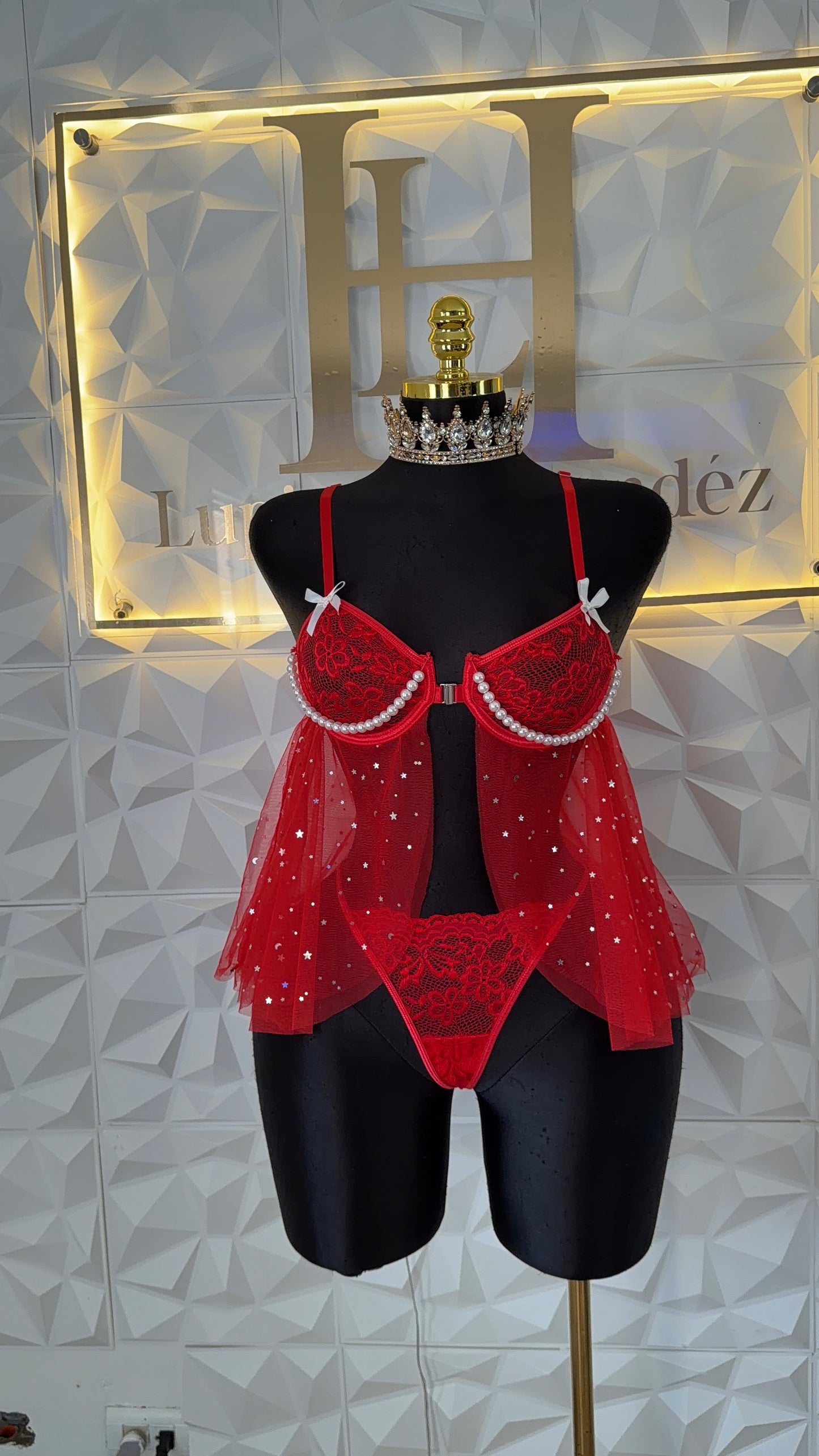Conjunto lencería