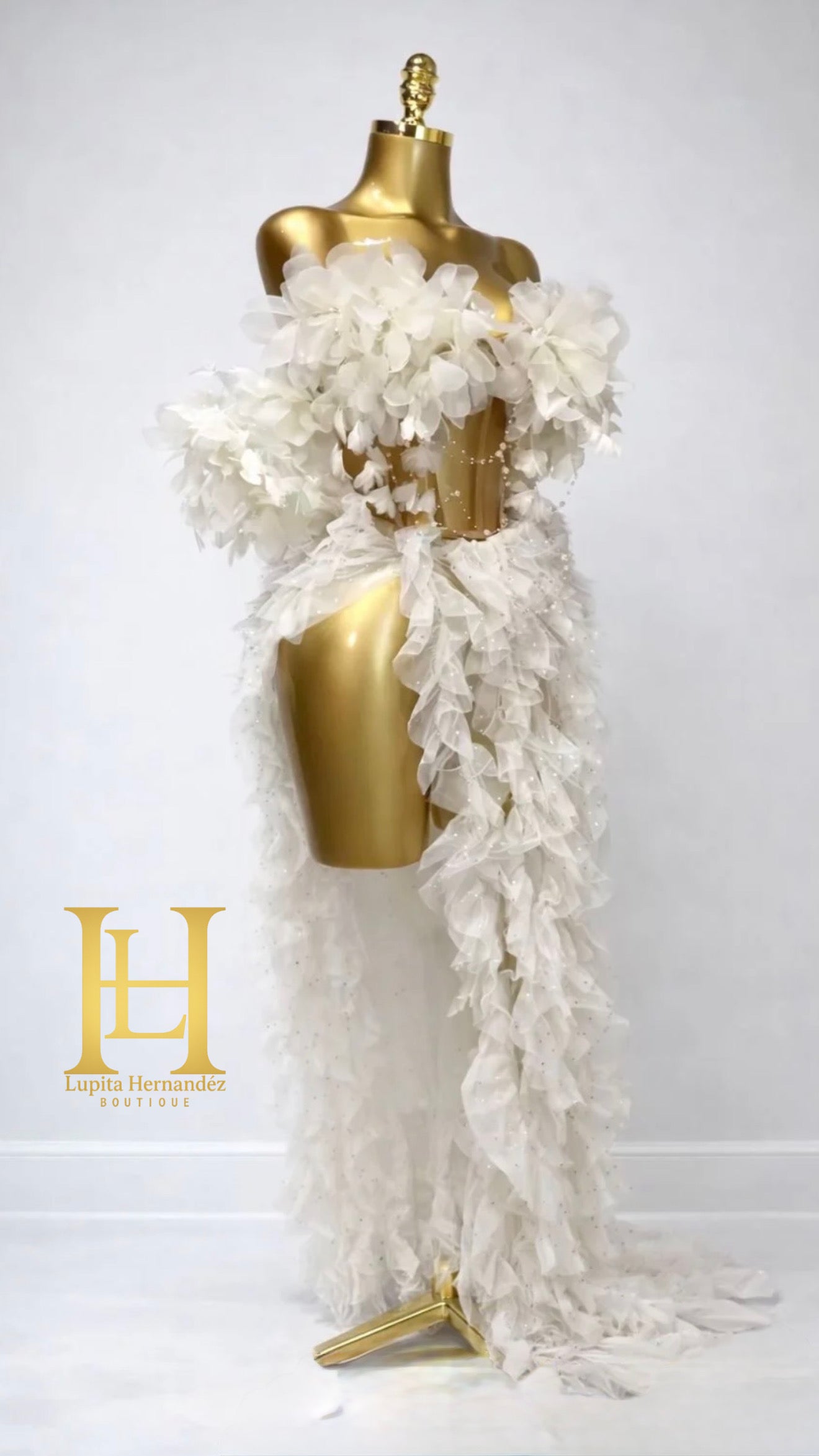 Vestido premium blanco