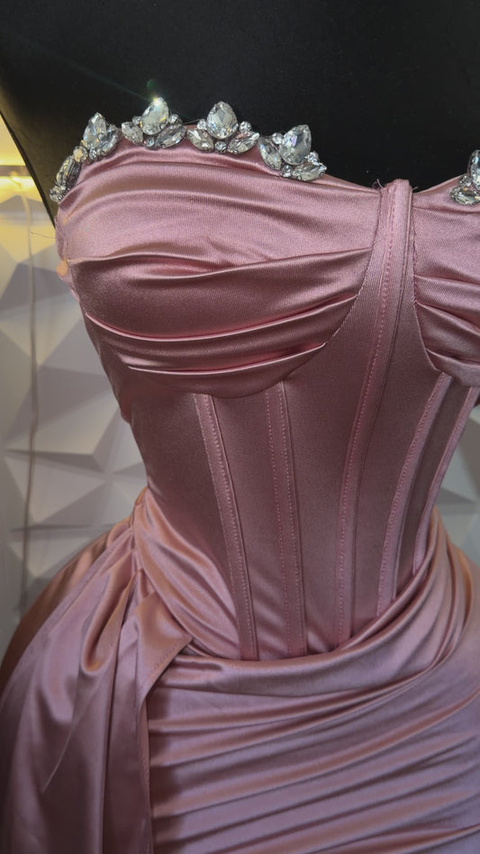 Vestido corset Pink